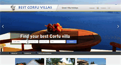 Desktop Screenshot of bestcorfuvillas.com